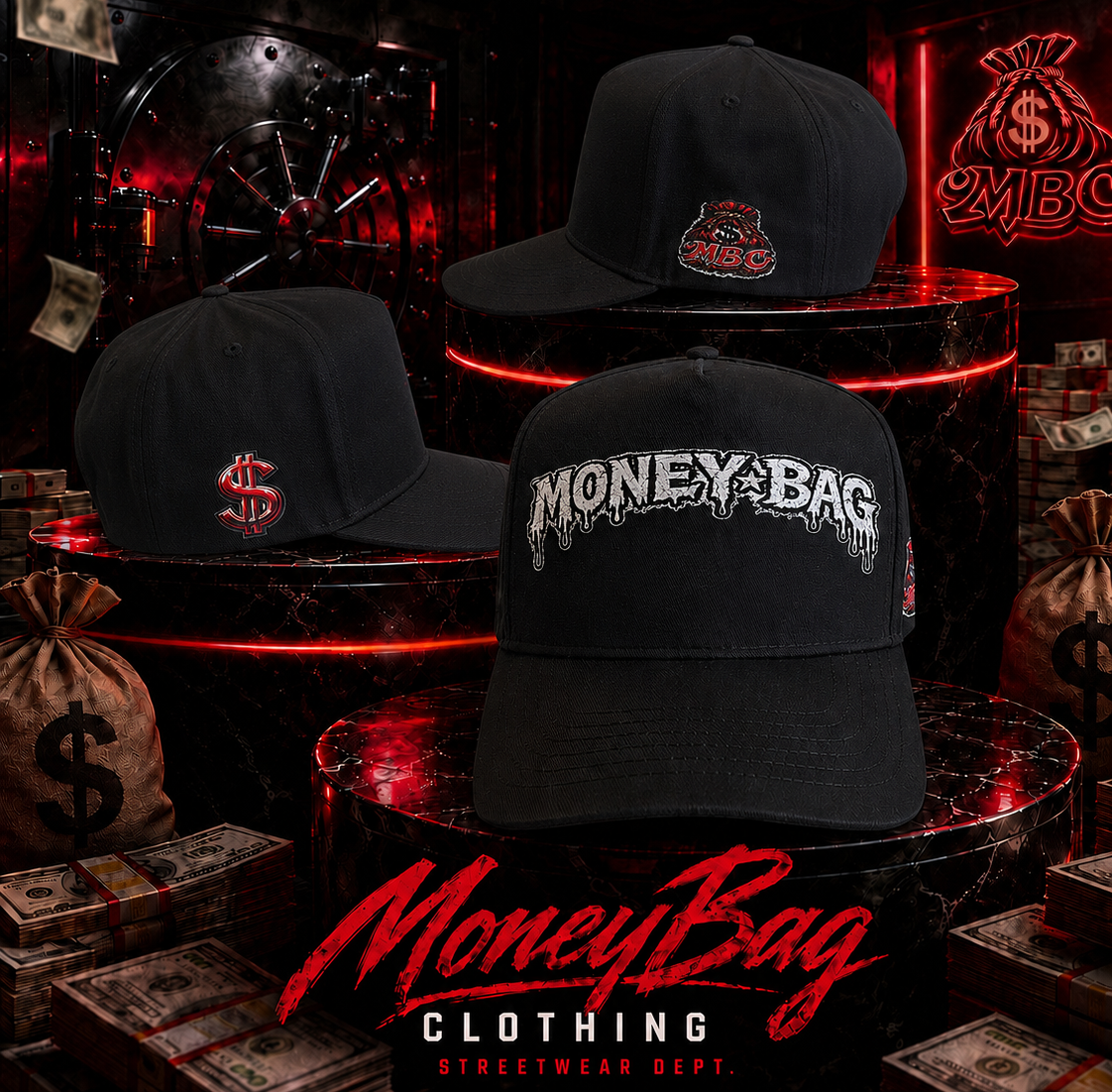 Money bag SnapBack