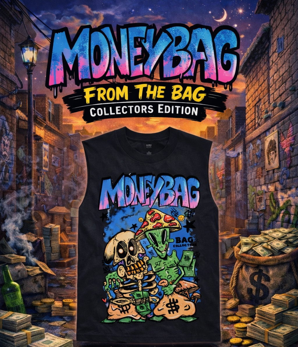 Money Bag Graphic Tank Top