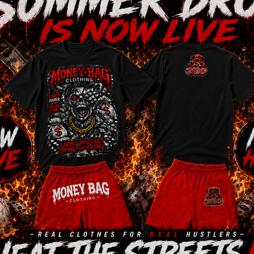 Money bag Tee-Shorts Set
