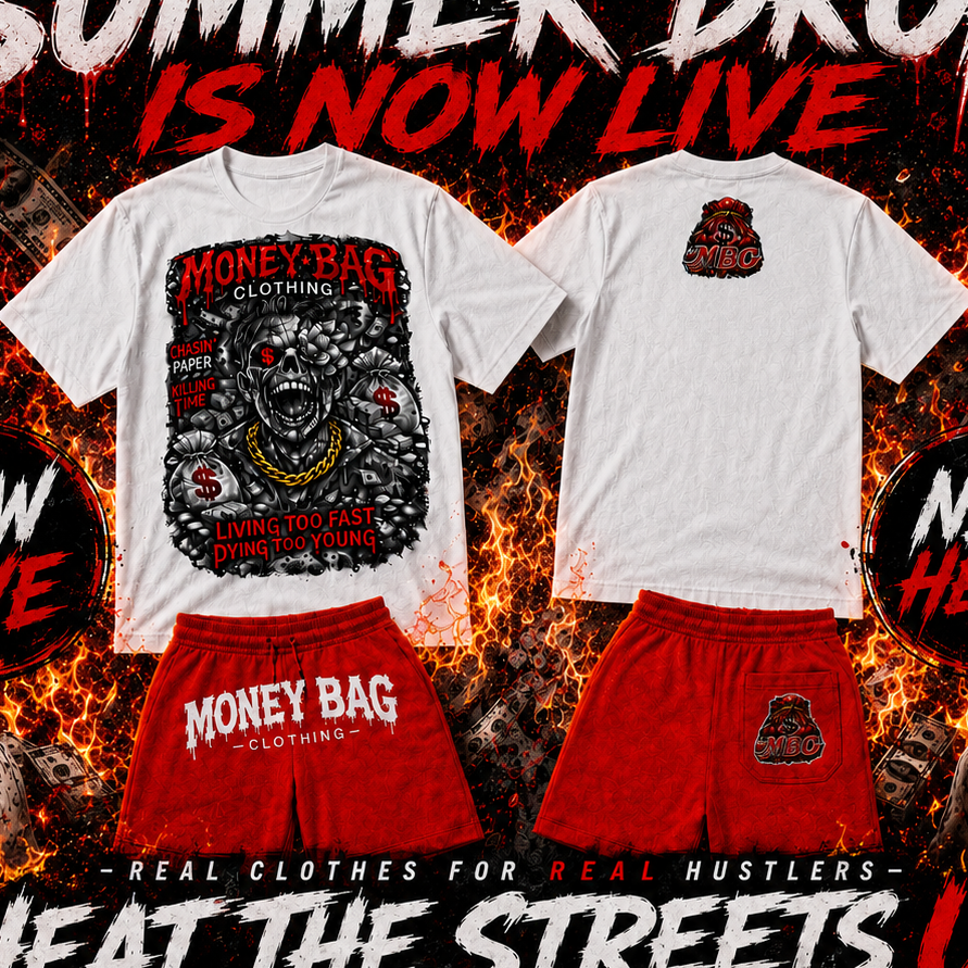 Money Bag Tee - shorts set