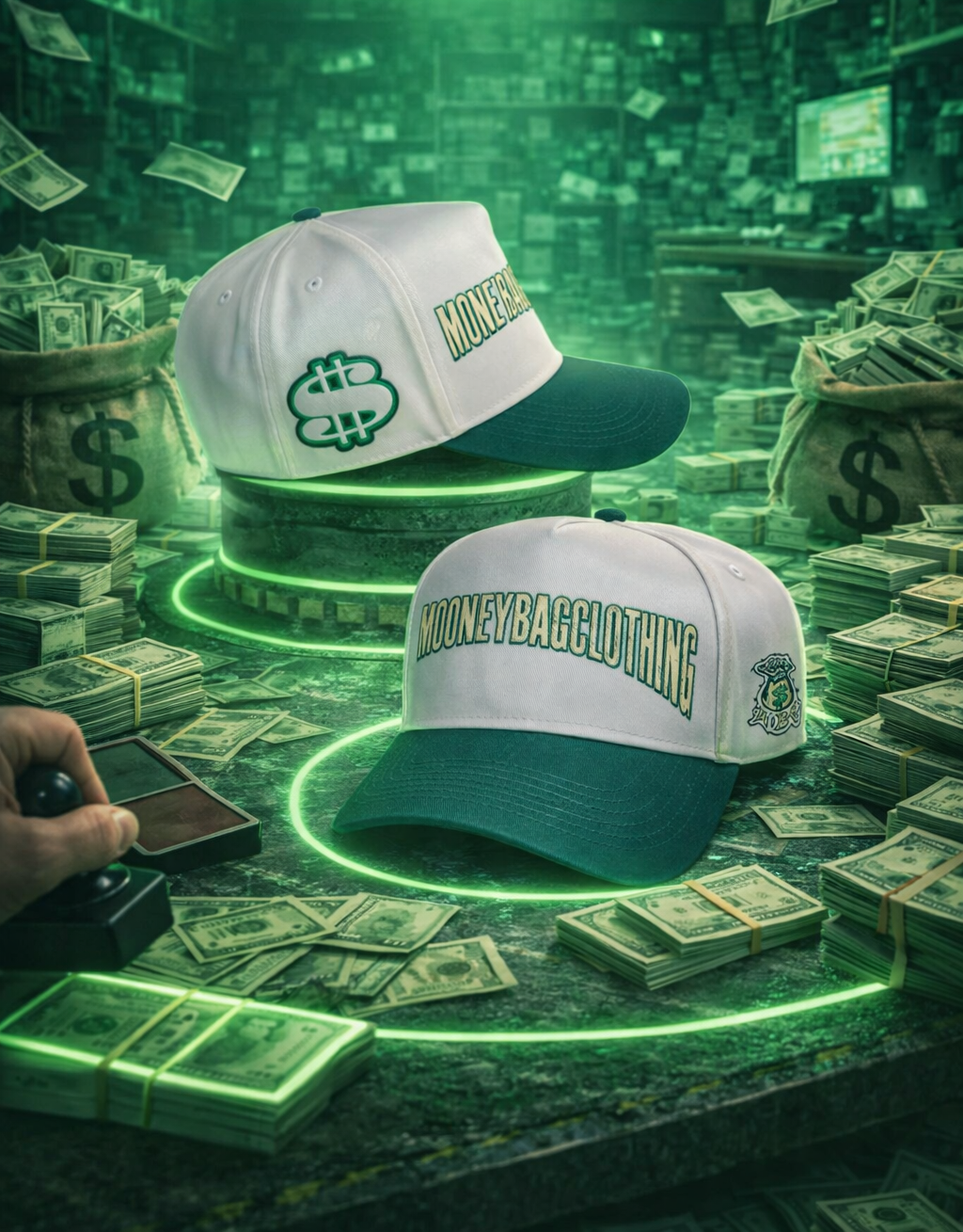 Money Bag SnapBack