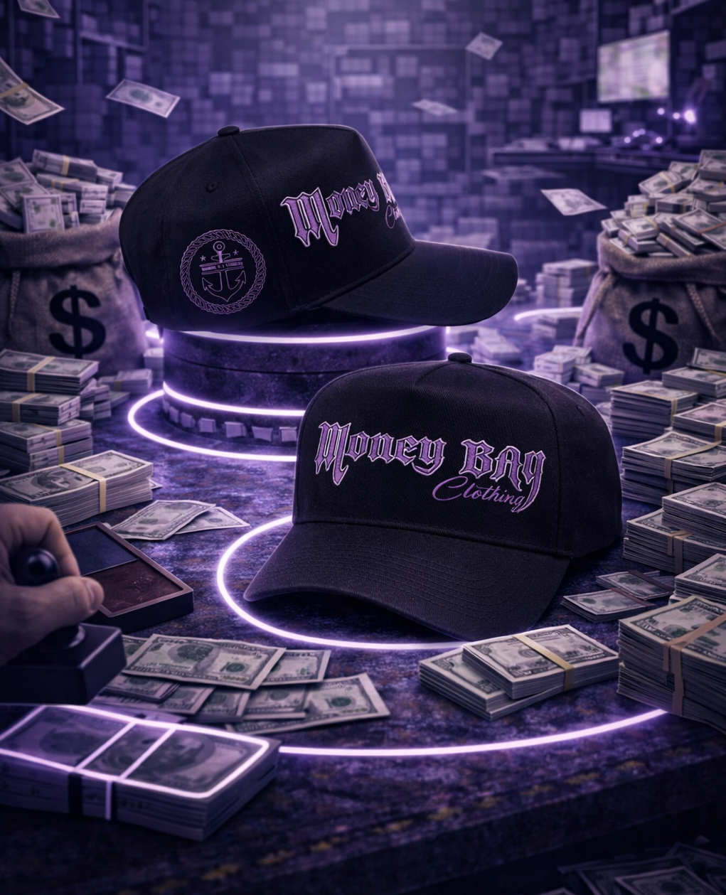Money Bag SnapBack