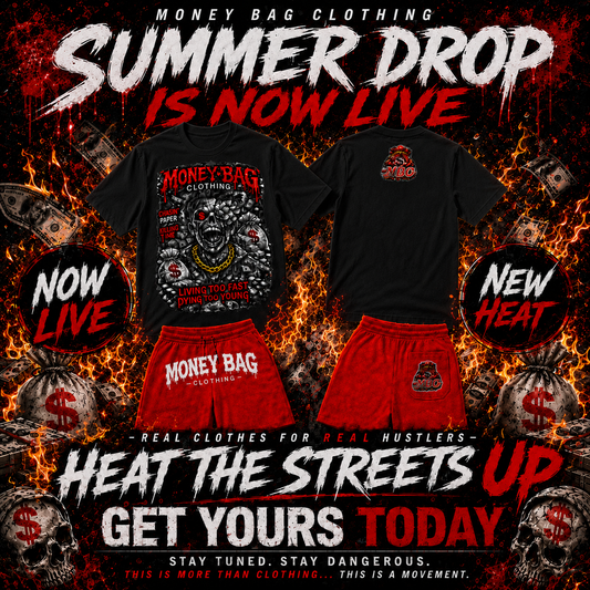 Money Bag Tee-Shorts Set
