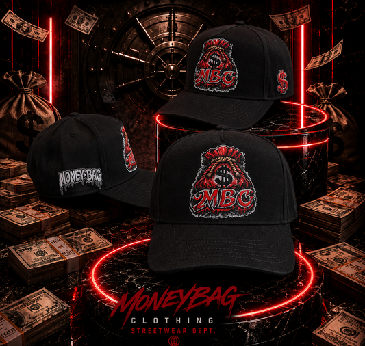 Money bag snapbacks